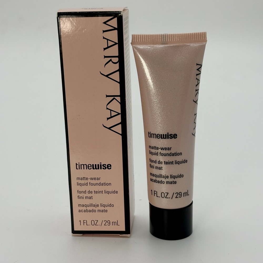 Mary Kay TimeWise Matte-Wear Liquid Foundation Beige 2 Combination Oily Skin 1oz